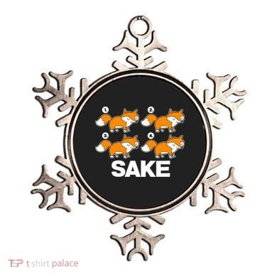 Four Fox Sake Ornament