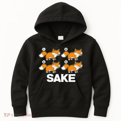 Four Fox Sake Kids Hoodie