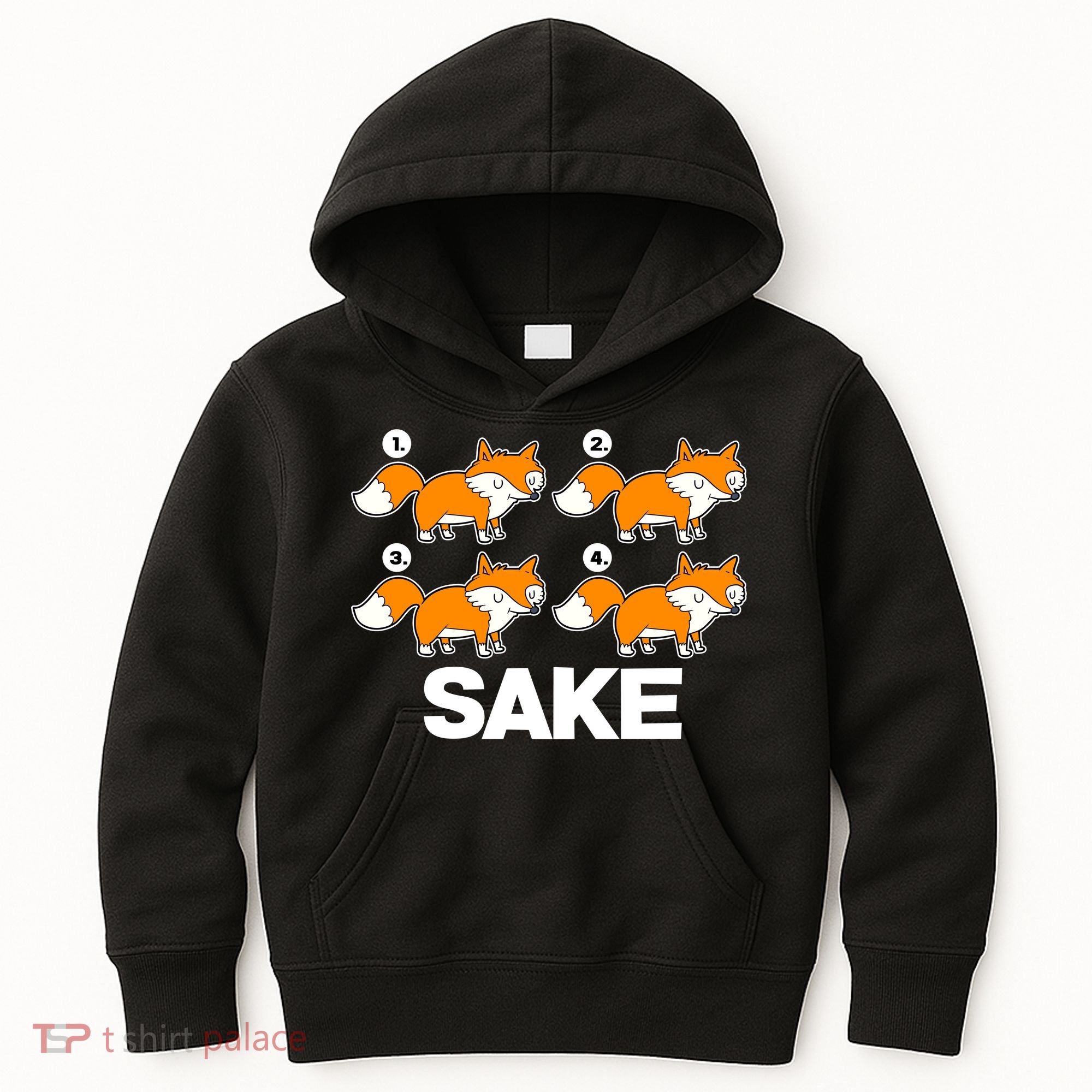 Four Fox Sake Kids Hoodie