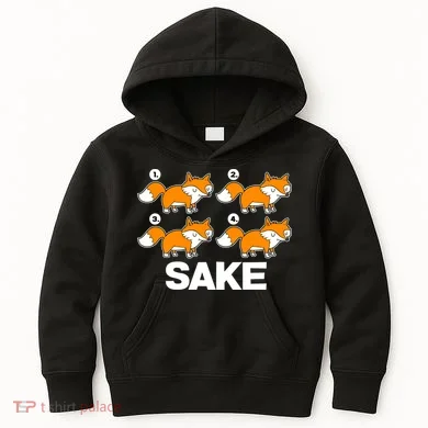 Four Fox Sake Kids Hoodie