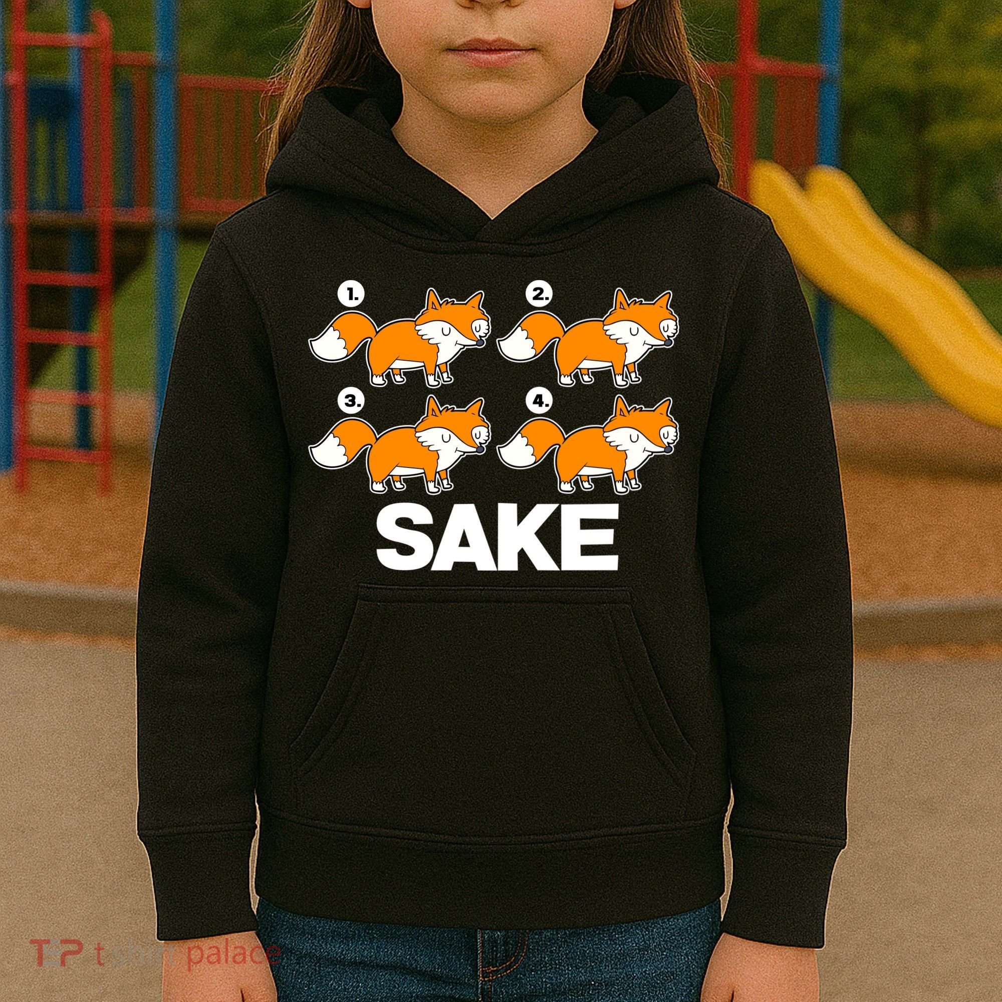 Four Fox Sake Kids Hoodie