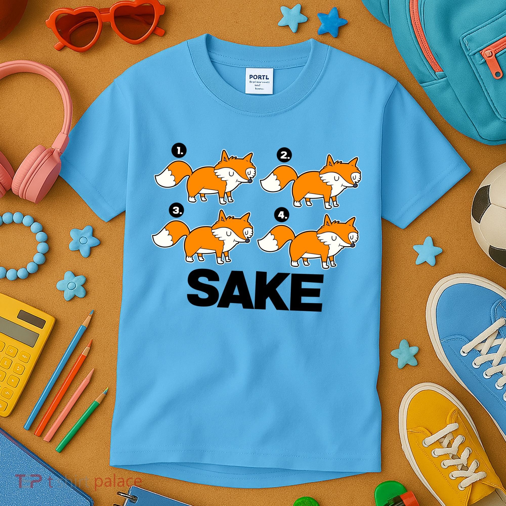 Four Fox Sake Kids T-Shirt