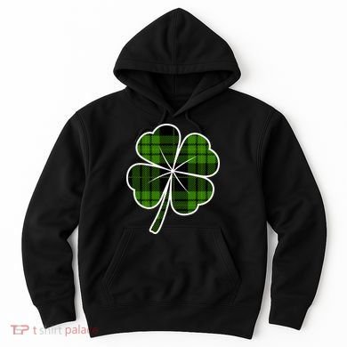 Four Leaf Clover Plaid Hoodie
