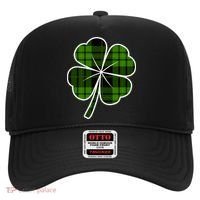 Four Leaf Clover Plaid Hat thumb 0