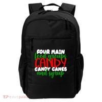 Four Main Food Groups Candy Canes & Syrup  Backpack thumb 0
