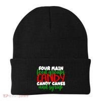 Four Main Food Groups Candy Canes & Syrup  Beanie thumb 0