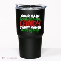 Four Main Food Groups Candy Canes & Syrup  Tumbler thumb 0