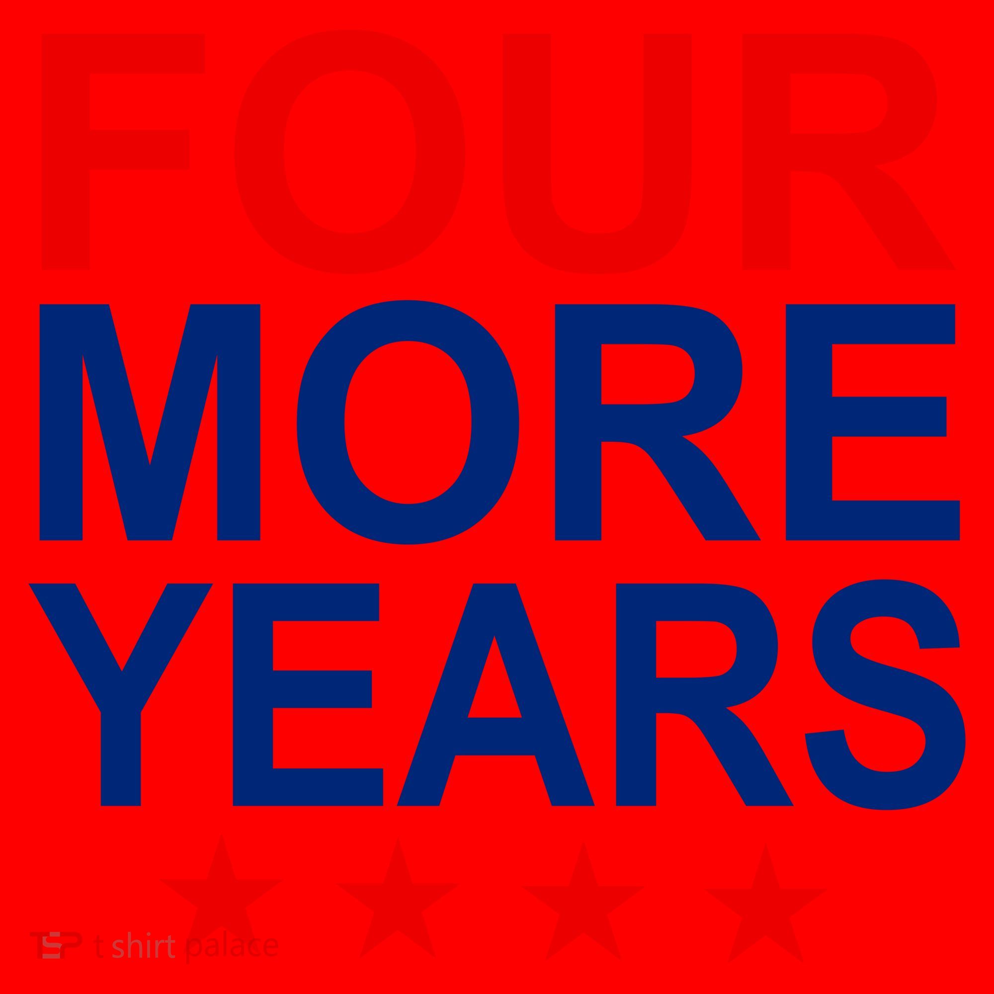 Four More Years Re-Elect Trump Santa Hat