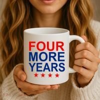 Four More Years Re-Elect Trump Coffee Mug thumb 3