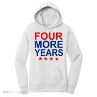 Four More Years Re-Elect Trump Women's Hoodie thumb 0