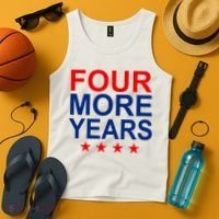 Four More Years Re-Elect Trump Tank Top thumb 4