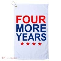 Four More Years Re-Elect Trump Golf Towel thumb 0
