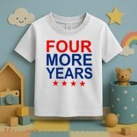 Four More Years Re-Elect Trump Toddler T-Shirt thumb 3