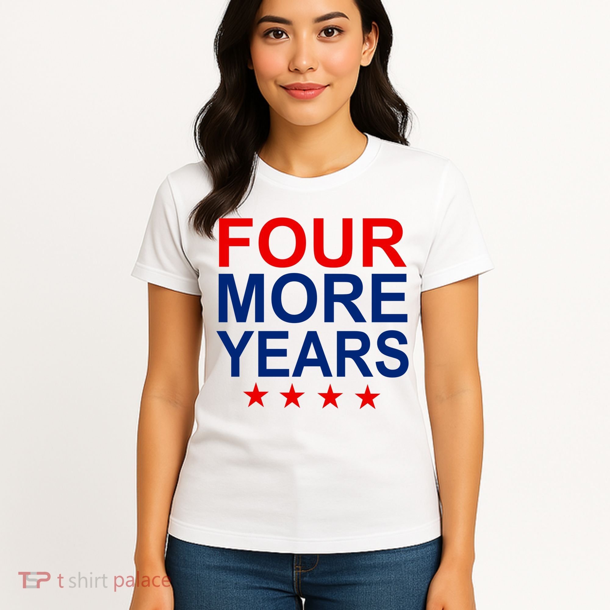 Four More Years Re-Elect Trump Women's T-Shirt