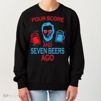 Four Score and Seven Beers Ago Women's Sweatshirt thumb 0