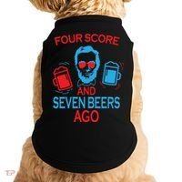 Four Score and Seven Beers Ago Doggie Tank thumb 0