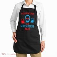 Four Score and Seven Beers Ago Apron thumb 2