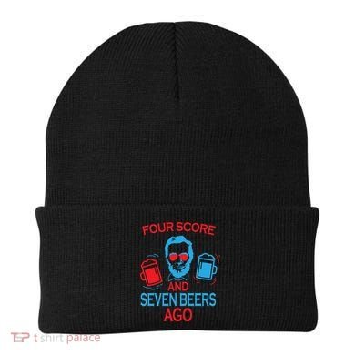 Four Score and Seven Beers Ago Beanie