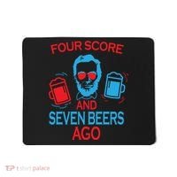 Four Score and Seven Beers Ago Mousepad thumb 0