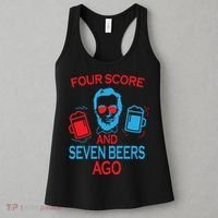 Four Score and Seven Beers Ago Women's Tank Top thumb 3