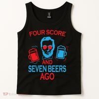 Four Score and Seven Beers Ago Tank Top thumb 2