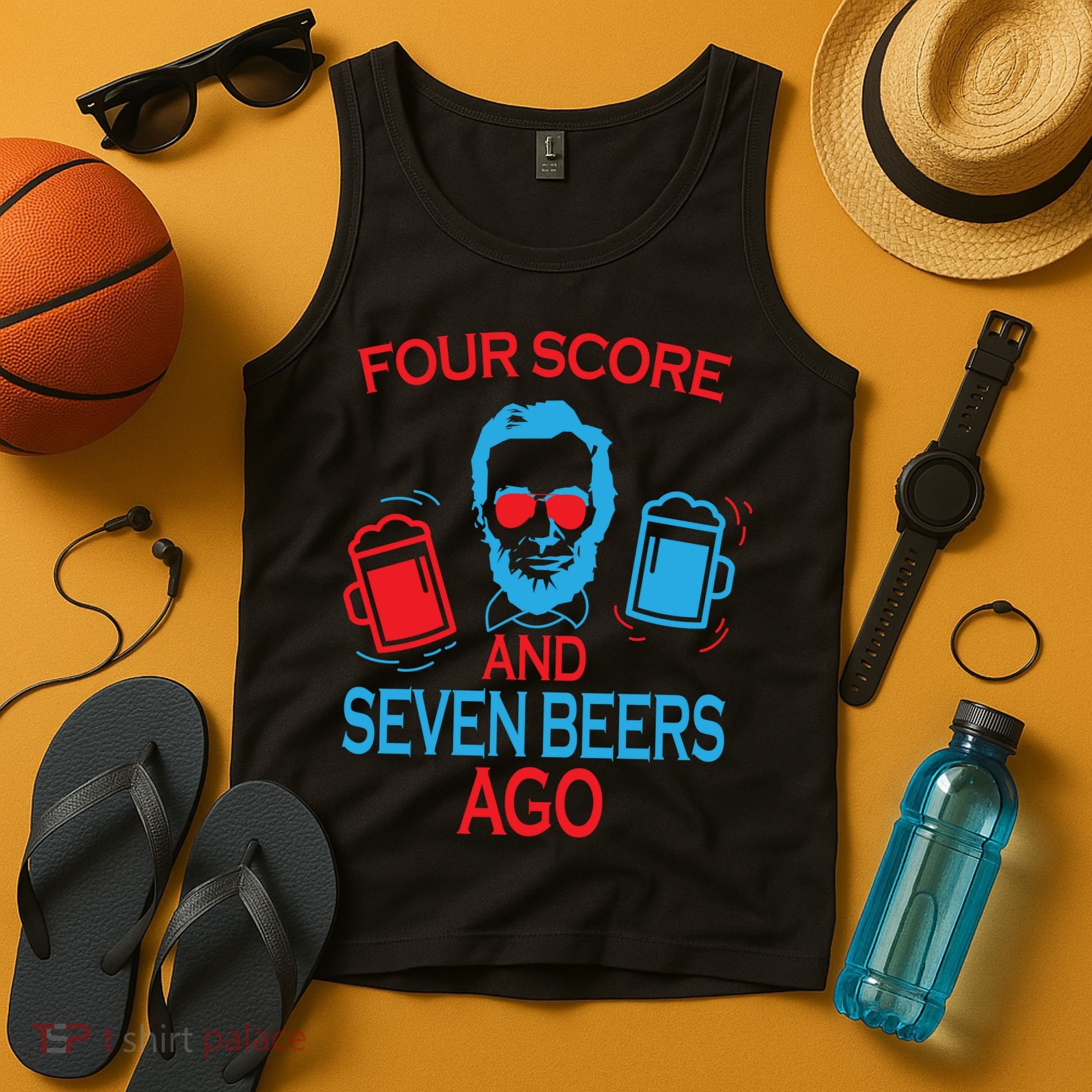Four Score and Seven Beers Ago Tank Top