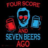Four Score and Seven Beers Ago Tank Top thumb 6