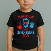 Four Score and Seven Beers Ago Toddler T-Shirt thumb 2