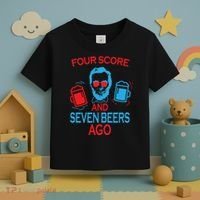 Four Score and Seven Beers Ago Toddler T-Shirt thumb 3
