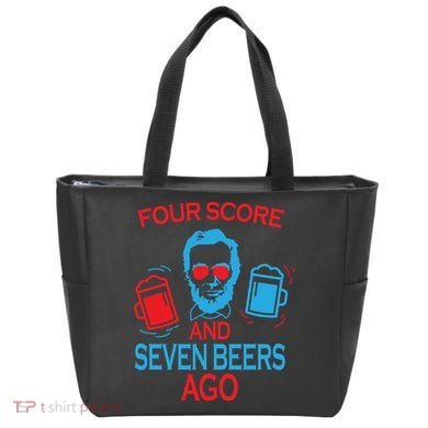 Four Score and Seven Beers Ago Tote Bag
