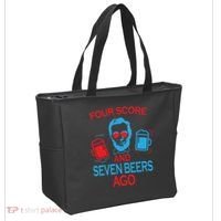 Four Score and Seven Beers Ago Tote Bag thumb 2