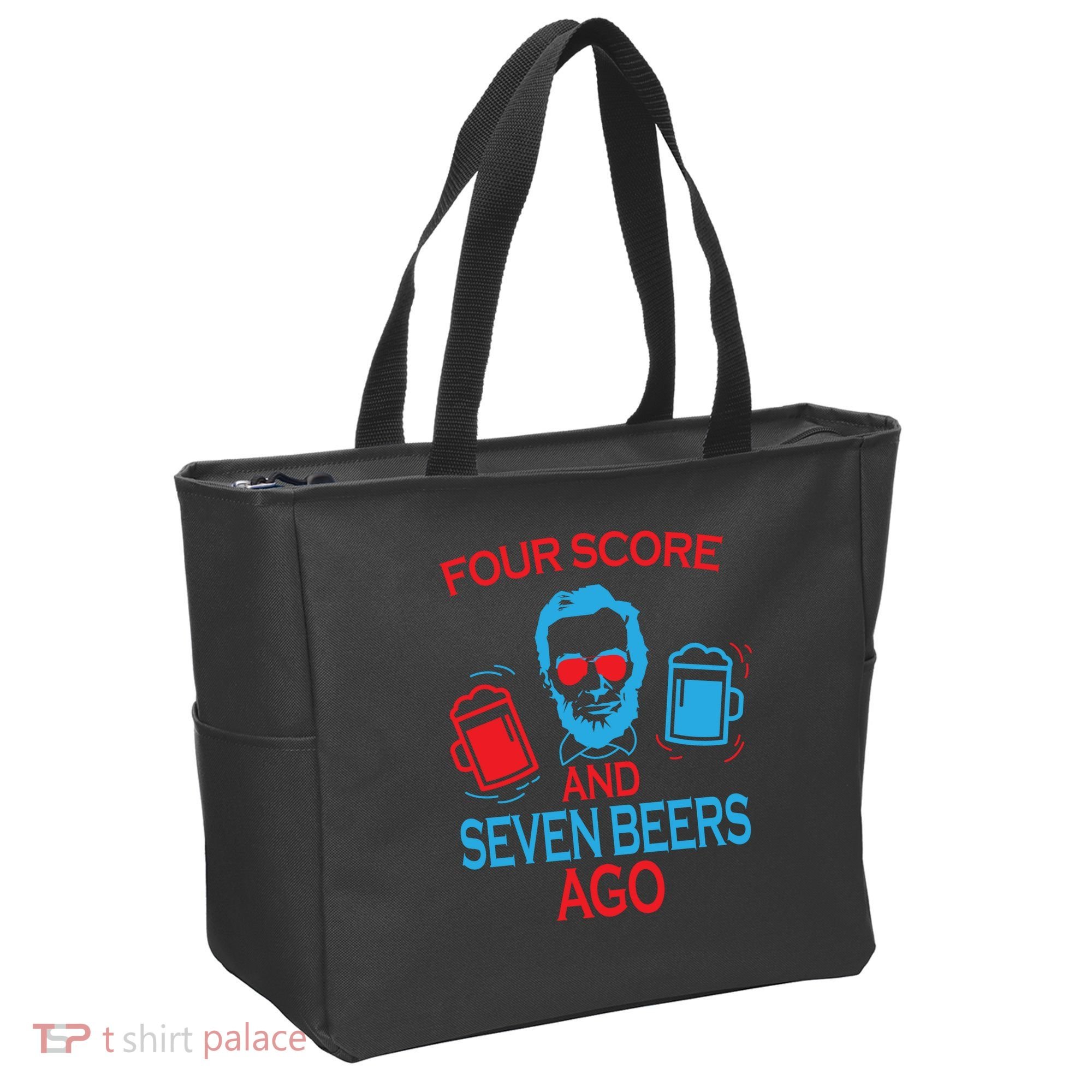 Four Score and Seven Beers Ago Tote Bag