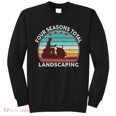 Four Season Total Landscaping Vintage Style Colors Sweatshirt