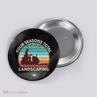 Four Season Total Landscaping Vintage Style Colors Button