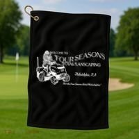 Four Seasons Total Landscaping Golf Towel thumb 1