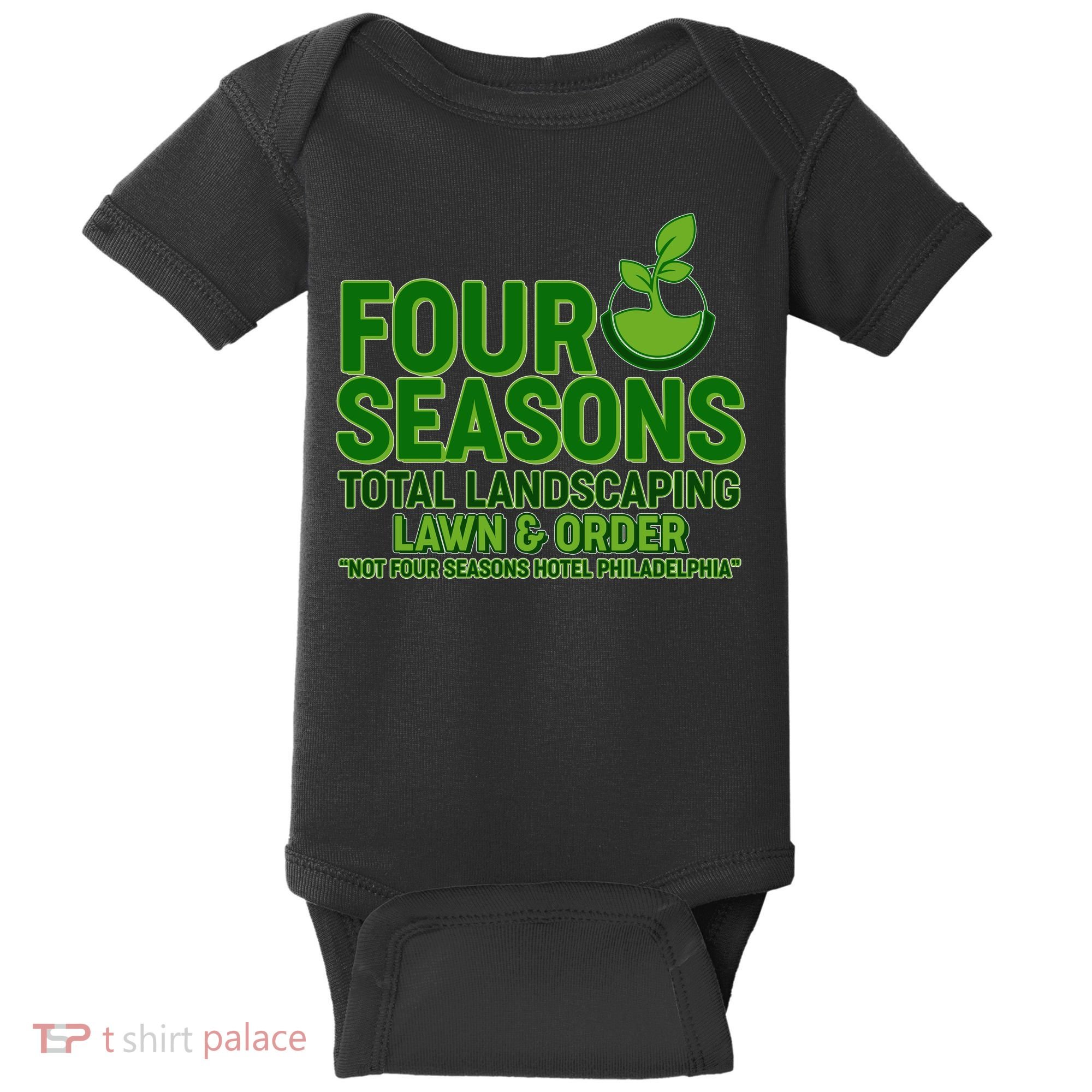 Four Seasons Total Landscaping Lawn And Order  Baby Bodysuit