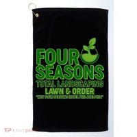 Four Seasons Total Landscaping Lawn And Order  Golf Towel thumb 0