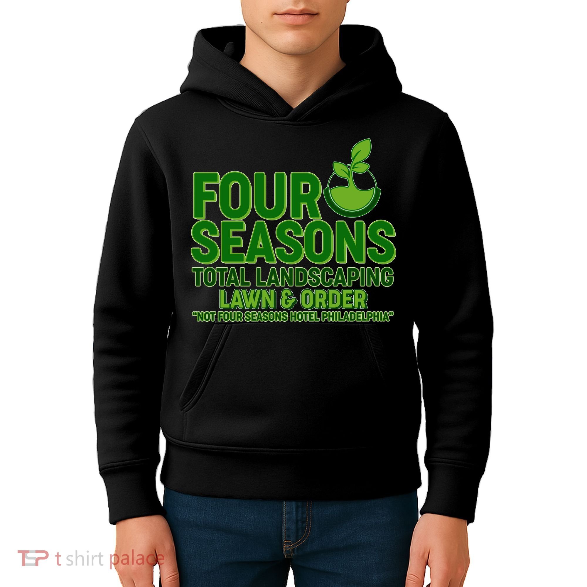 Four Seasons Total Landscaping Lawn And Order  Kids Hoodie