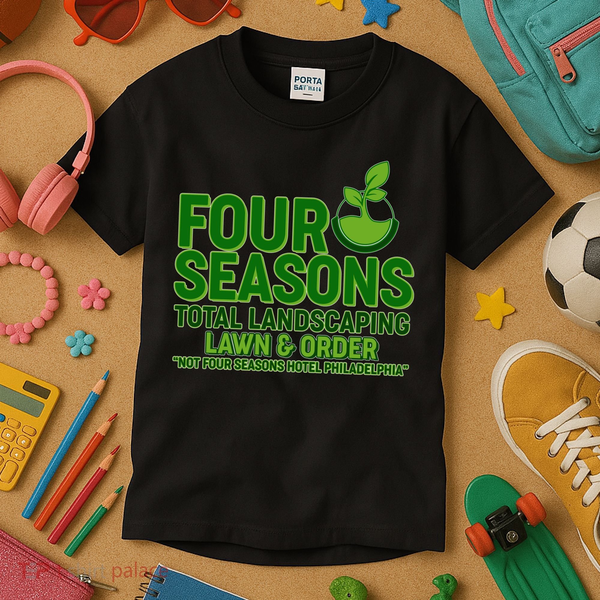 Four Seasons Total Landscaping Lawn And Order  Kids T-Shirt