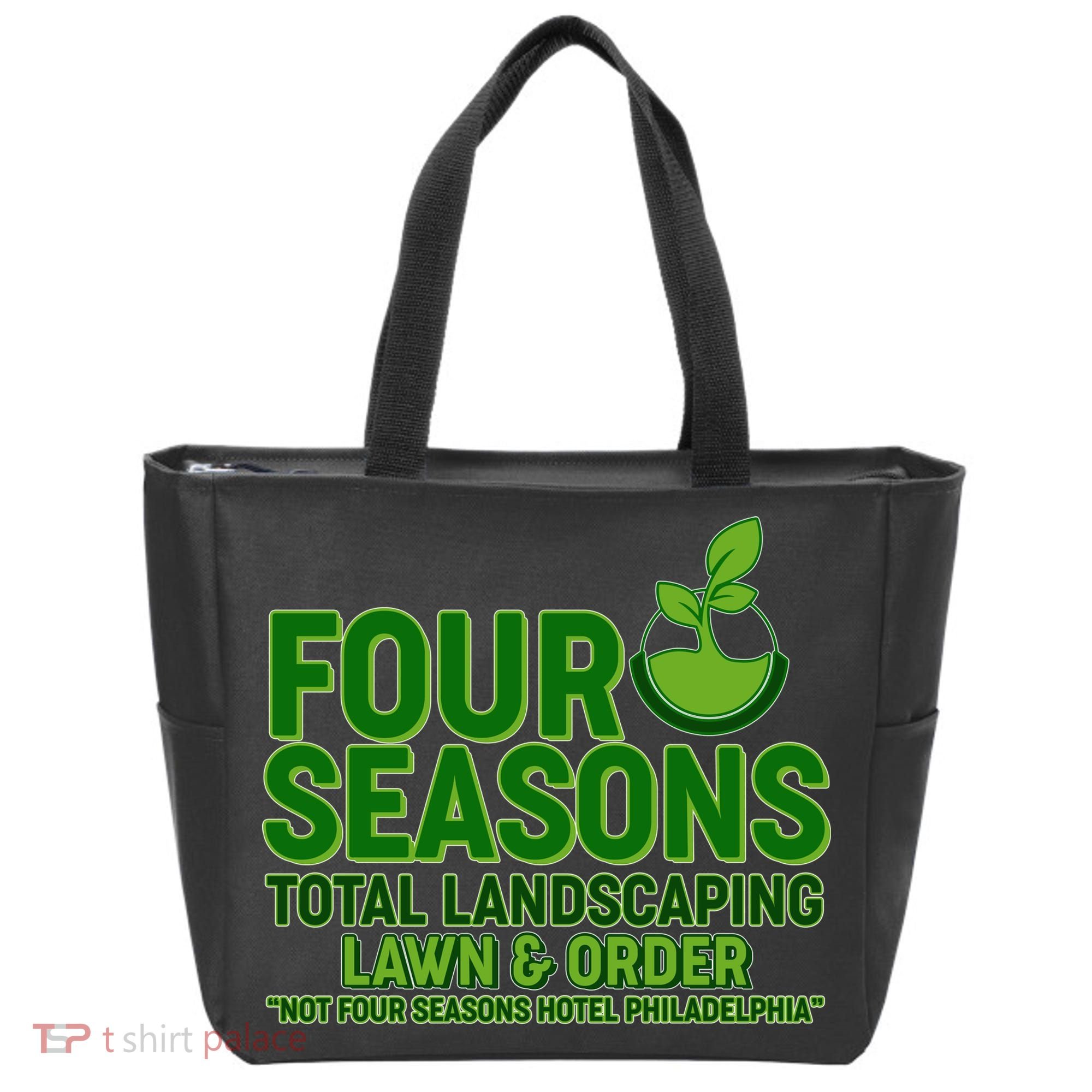 Four Seasons Total Landscaping Lawn And Order  Tote Bag
