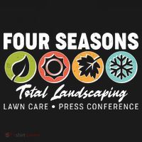 Four Seasons Total Landscaping Lawn Care Press Conference T-Shirt thumb 7