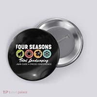 Four Seasons Total Landscaping Lawn Care Press Conference Button thumb 0