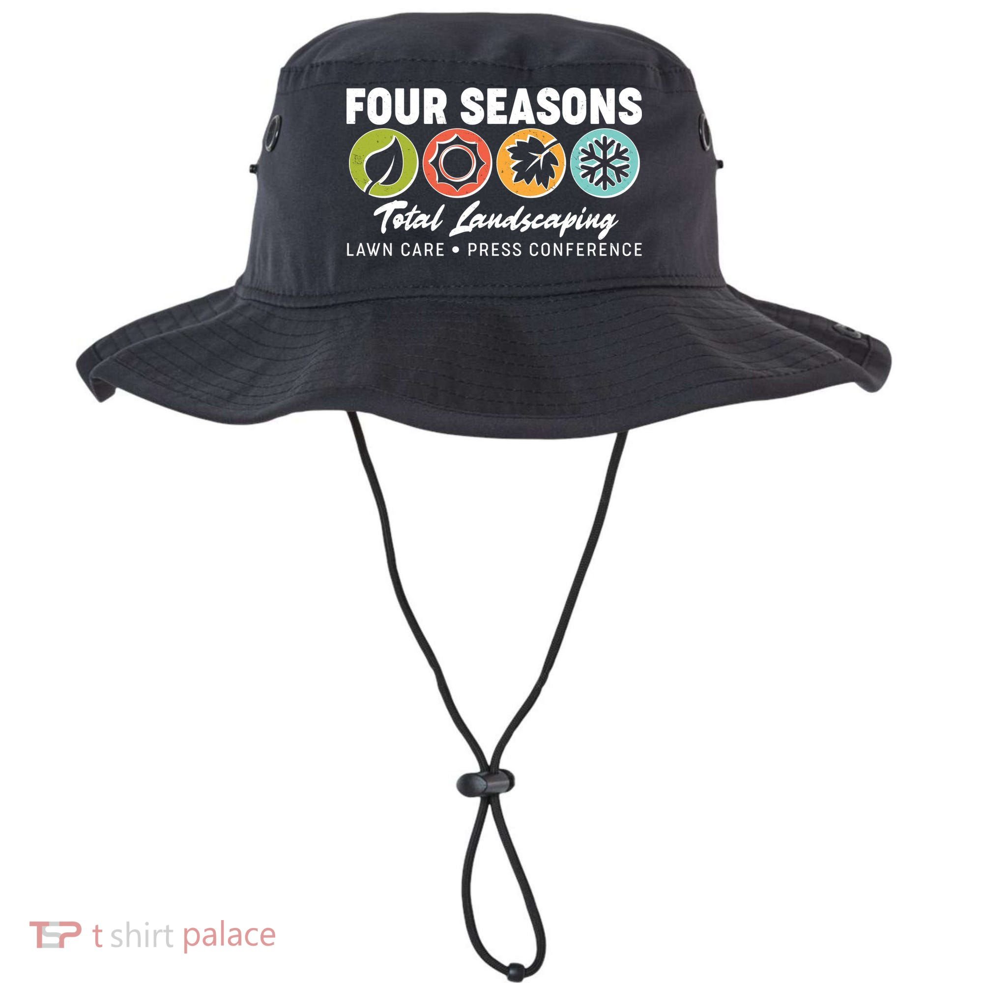 Four Seasons Total Landscaping Lawn Care Press Conference Bucket Hat