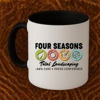 Four Seasons Total Landscaping Lawn Care Press Conference Coffee Mug thumb 2