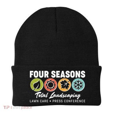 Four Seasons Total Landscaping Lawn Care Press Conference Beanie
