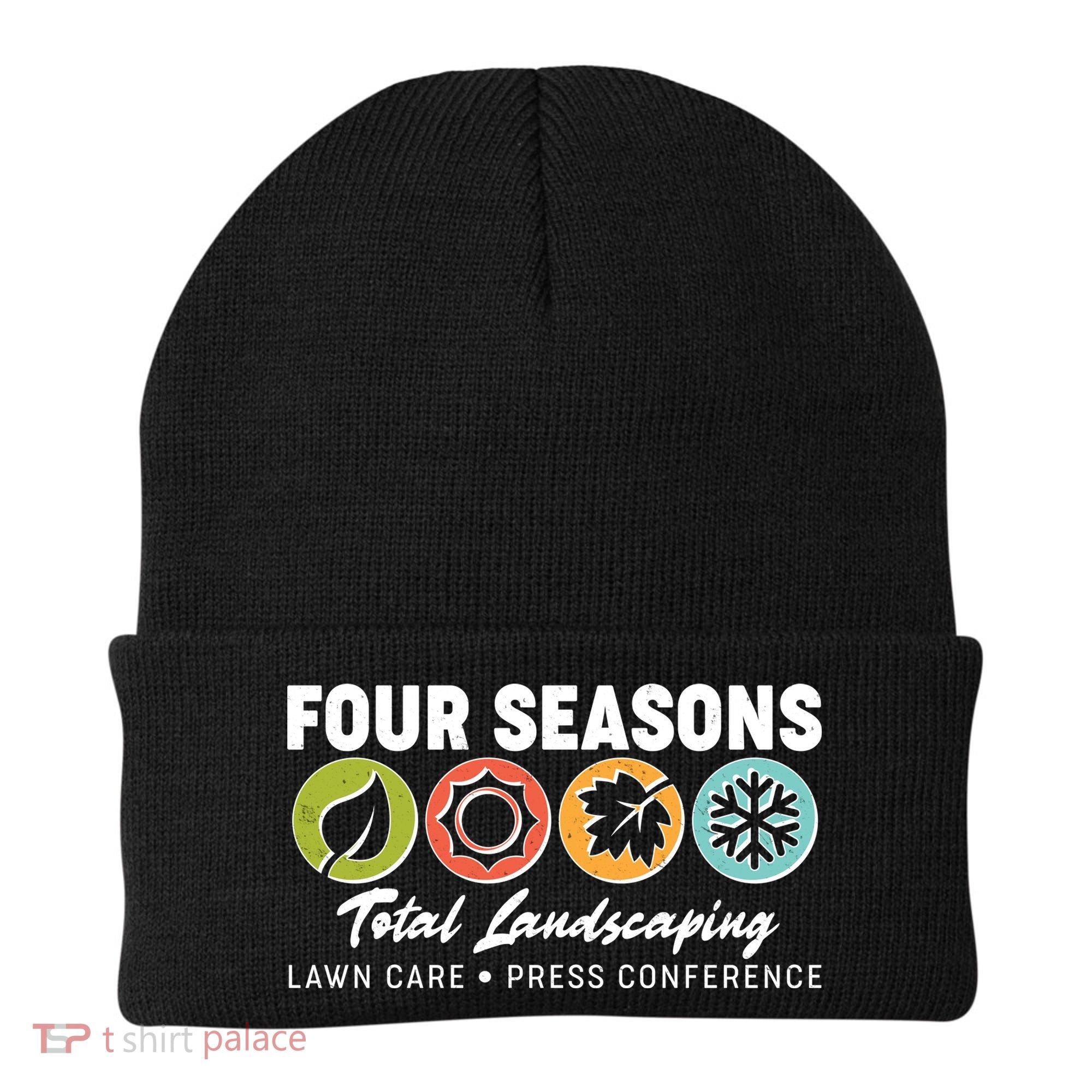 Four Seasons Total Landscaping Lawn Care Press Conference Beanie