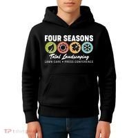 Four Seasons Total Landscaping Lawn Care Press Conference Kids Hoodie thumb 4