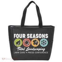 Four Seasons Total Landscaping Lawn Care Press Conference Tote Bag thumb 0