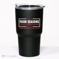 Four Seasons Total Landscaping Make America Rake Again Logo Tumbler thumb 0
