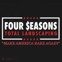 Four Seasons Total Landscaping Make America Rake Again Logo Ornament thumb 1